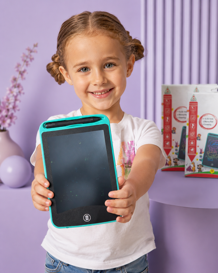 6.5 Inch LCD Writing Tablet for Kids with Stylus Reusable Drawing Pad