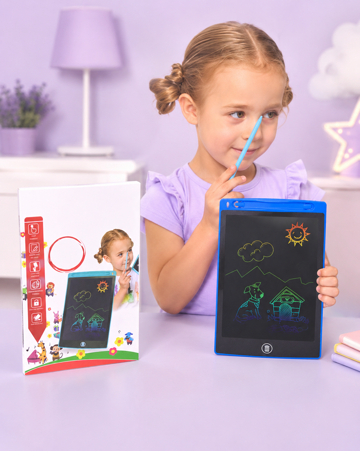 8.5 inch LCD Writing Tablet for Kids Reusable Drawing Pad with Stylus