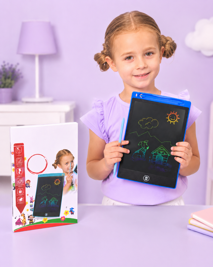 8.5 inch LCD Writing Tablet for Kids Reusable Drawing Pad with Stylus