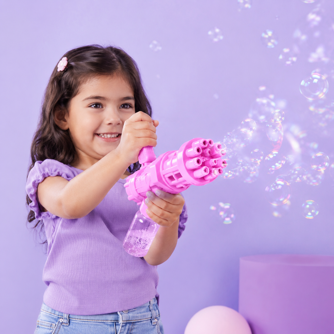 Fun Zone Bubble Machine for Kids
