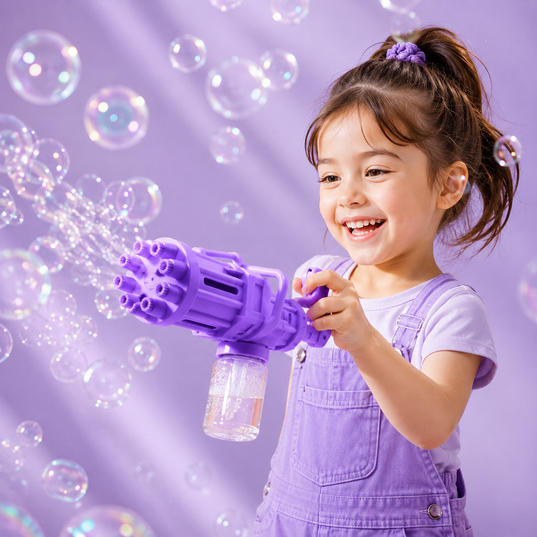 Fun Zone Bubble Machine for Kids