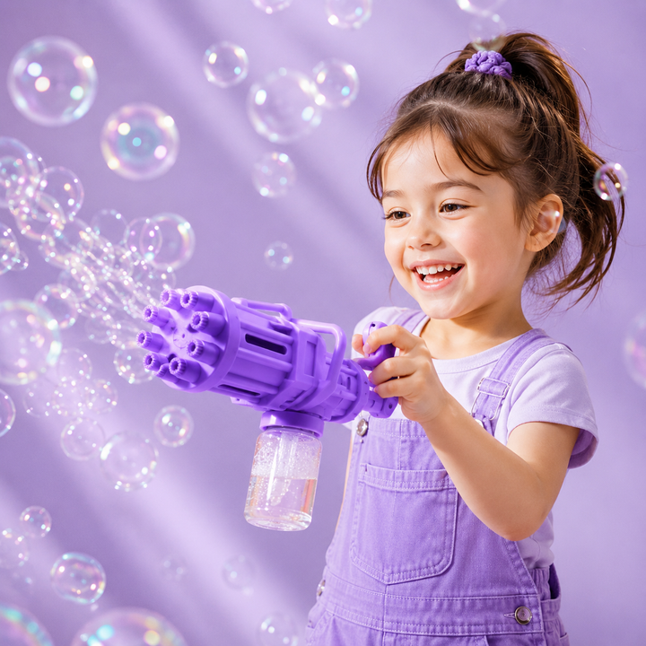 Fun Zone Bubble Machine for Kids