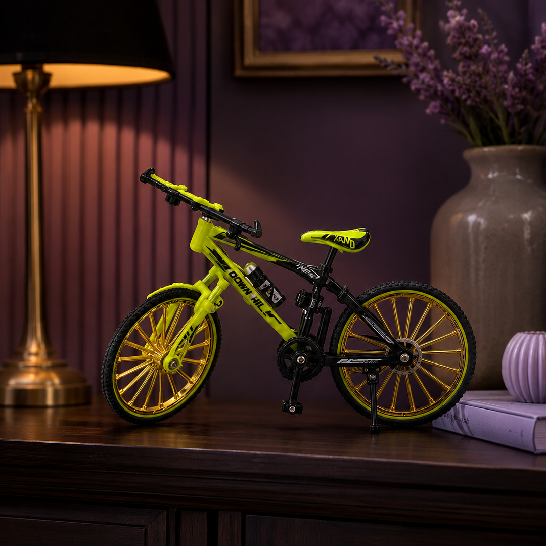 Metal Bicycle Showpiece for Home Decor