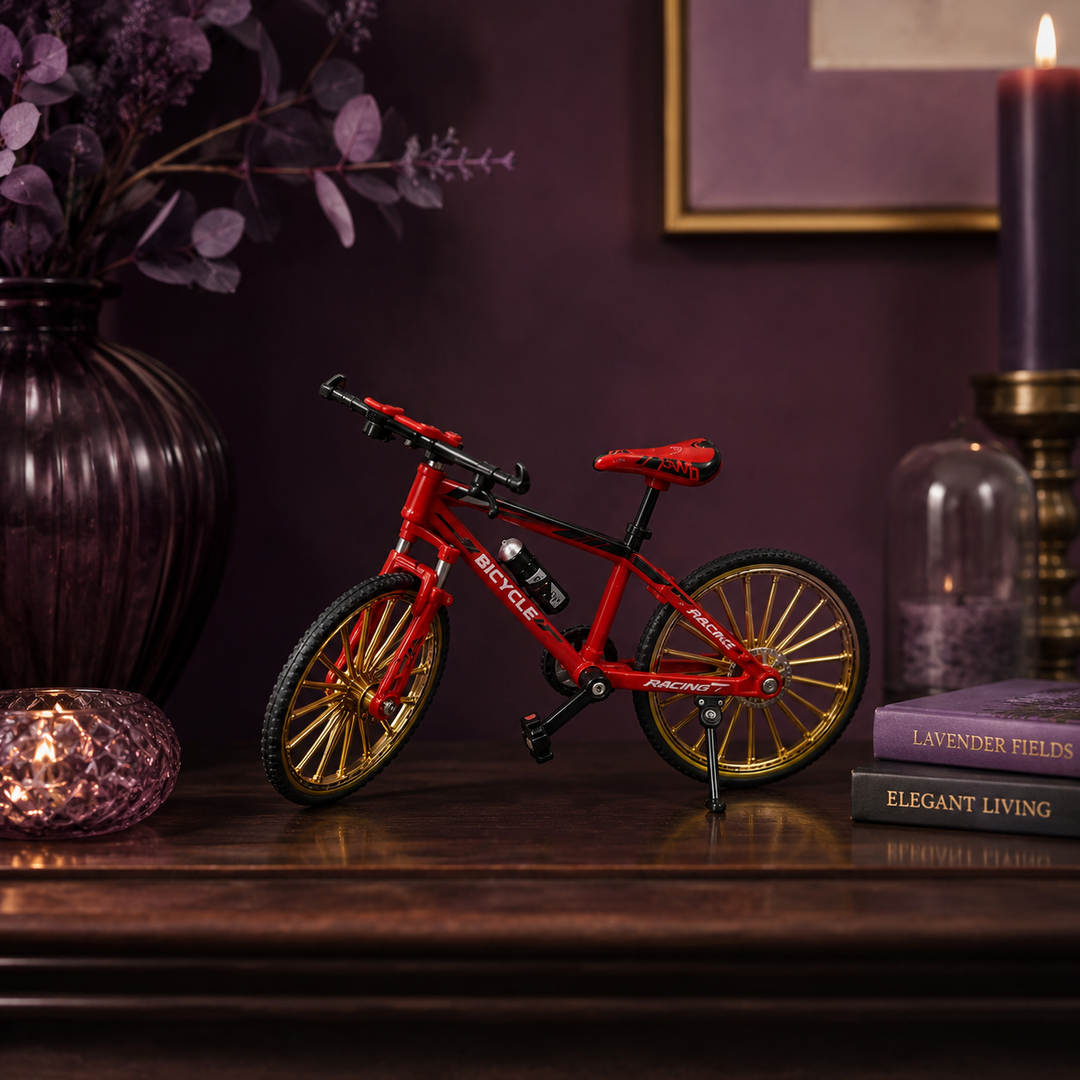 Metal Bicycle Showpiece for Home Decor