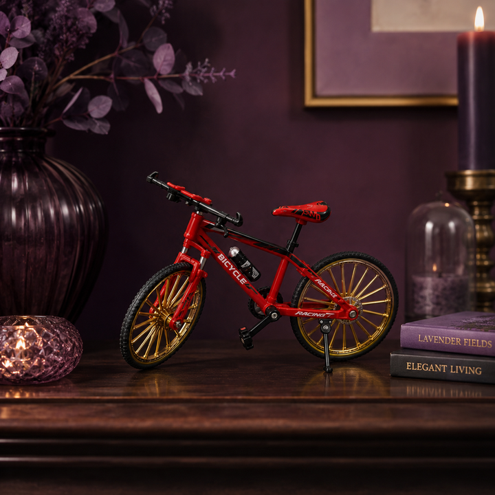 Metal Bicycle Showpiece for Home Decor