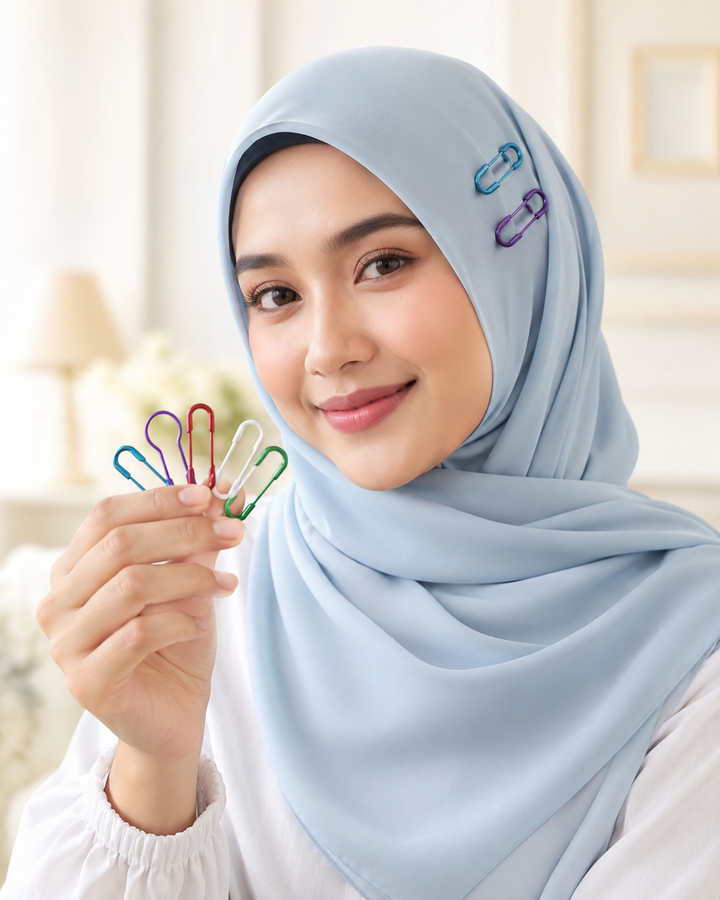 Assorted Color Bulb Safety Pins