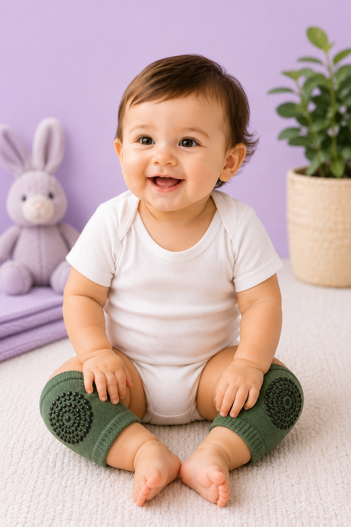 Baby Knee Protector Pads Soft Anti-Slip Crawling Knee Pads for Babies
