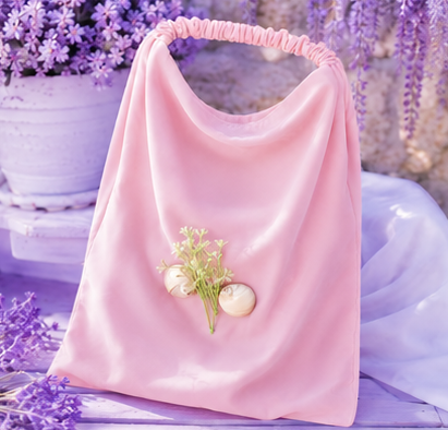 Pink Niqabi  Elegant Breathable Modest Face Veil for Women
