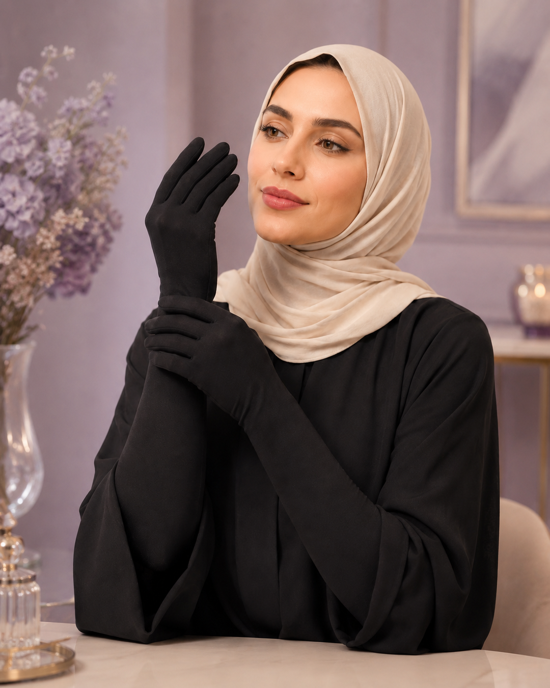 Modesty Full Arm Gloves for Hijab &amp; Abaya