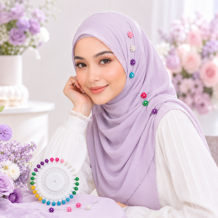 Hijab Pins Wheel Set for Women
