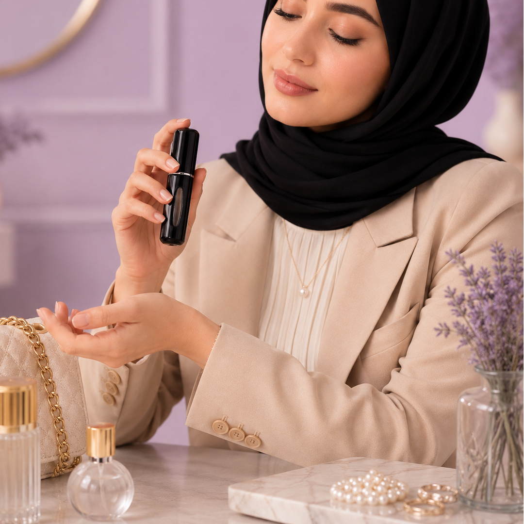 Portable Refillable Perfume Atomizer Spray Bottle