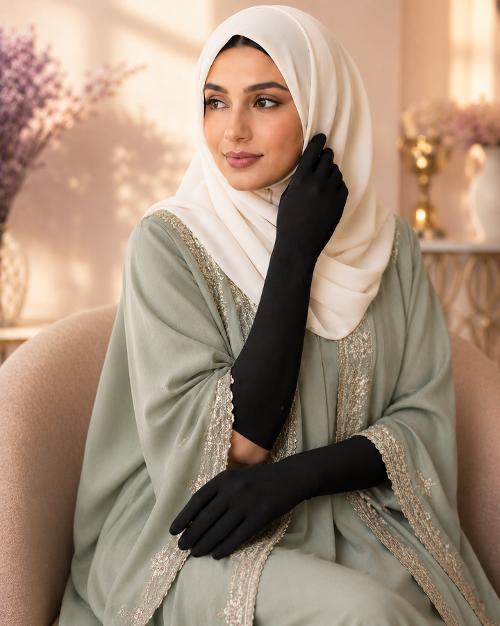 Modesty Full Arm Gloves for Hijab &amp; Abaya