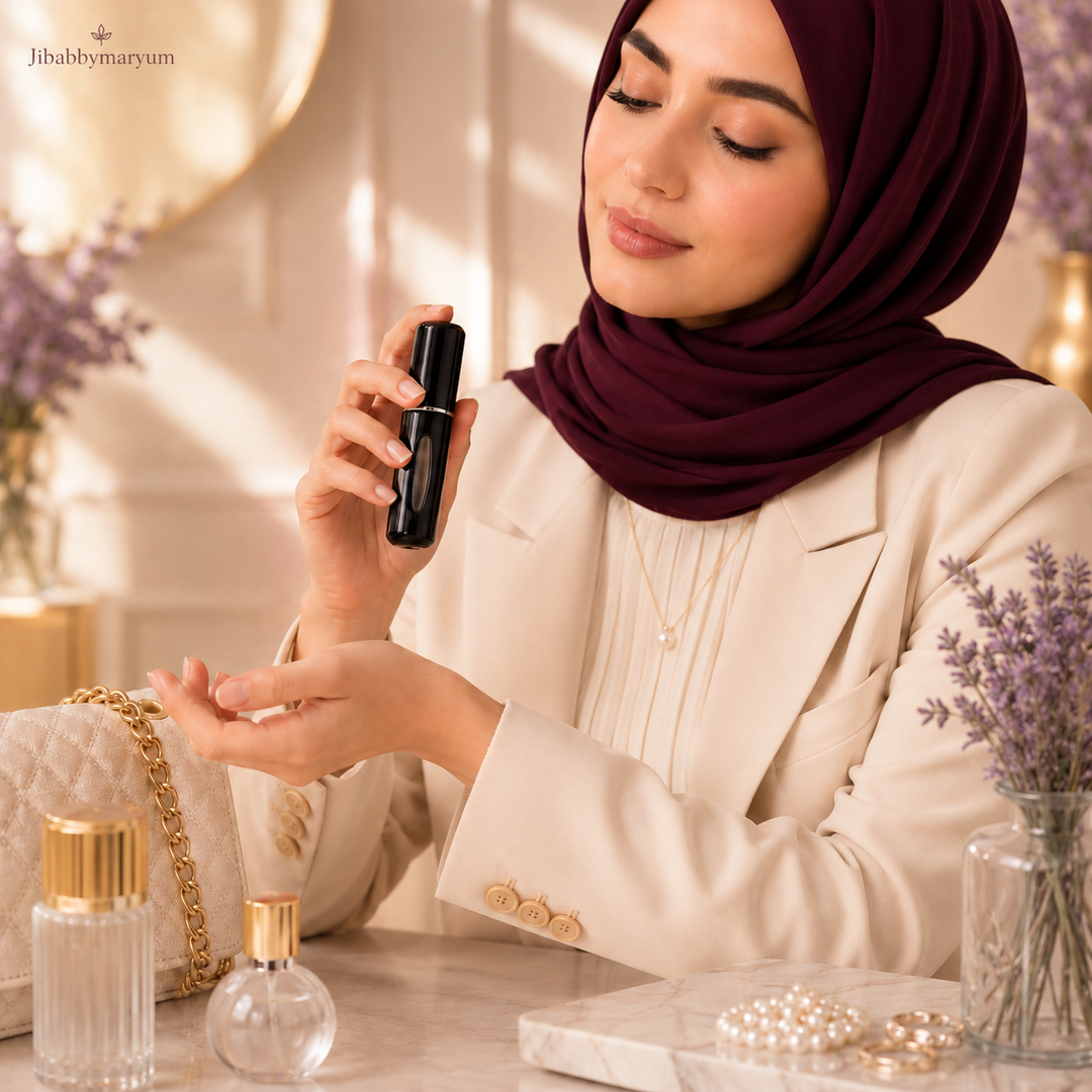 Portable Refillable Perfume Atomizer Spray Bottle